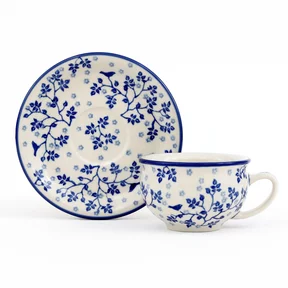 Filiżanka i spodek F31 0,2l <br> 3206X Błękitny Ogród